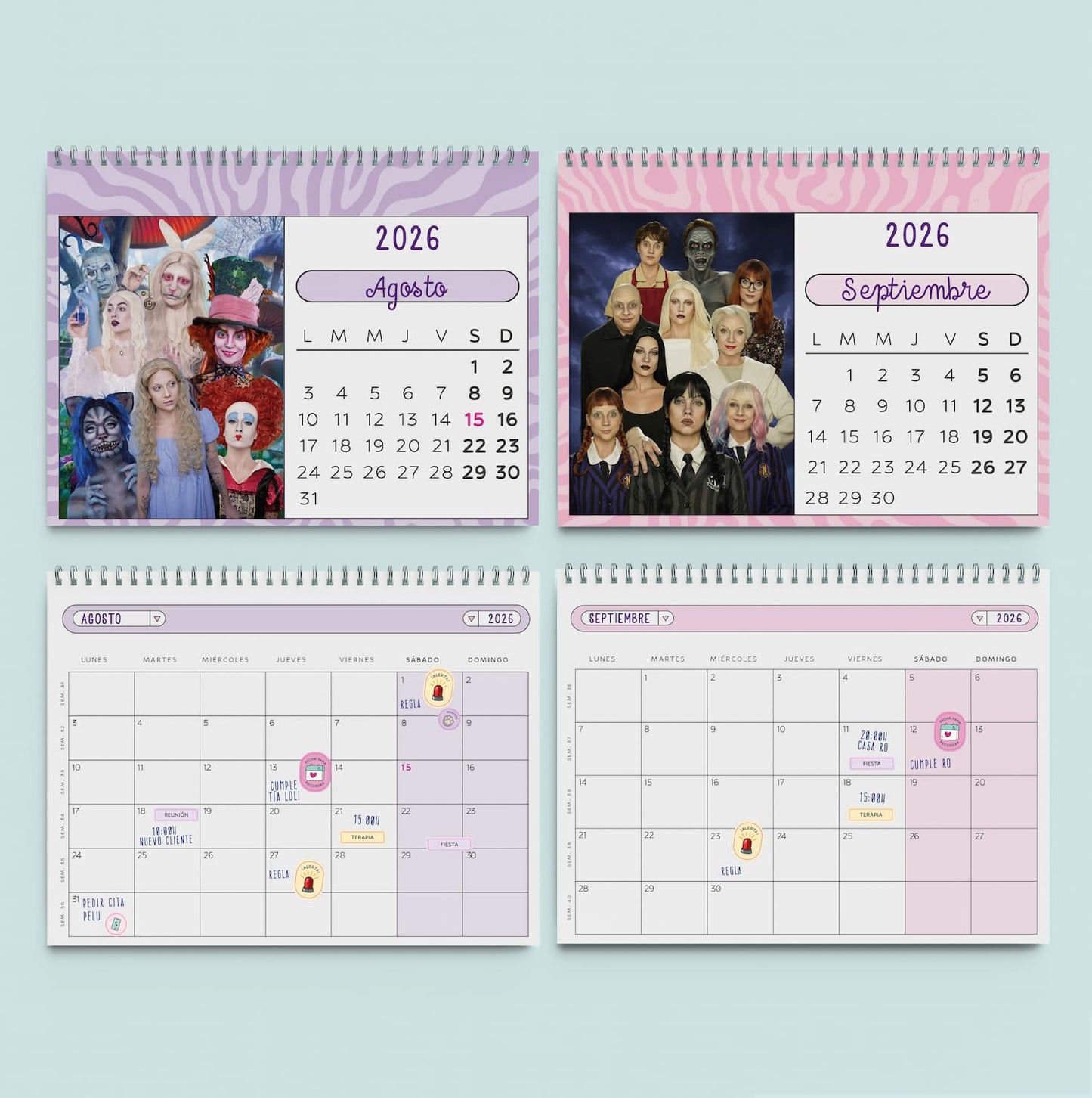 Calendario de Mesa 2026