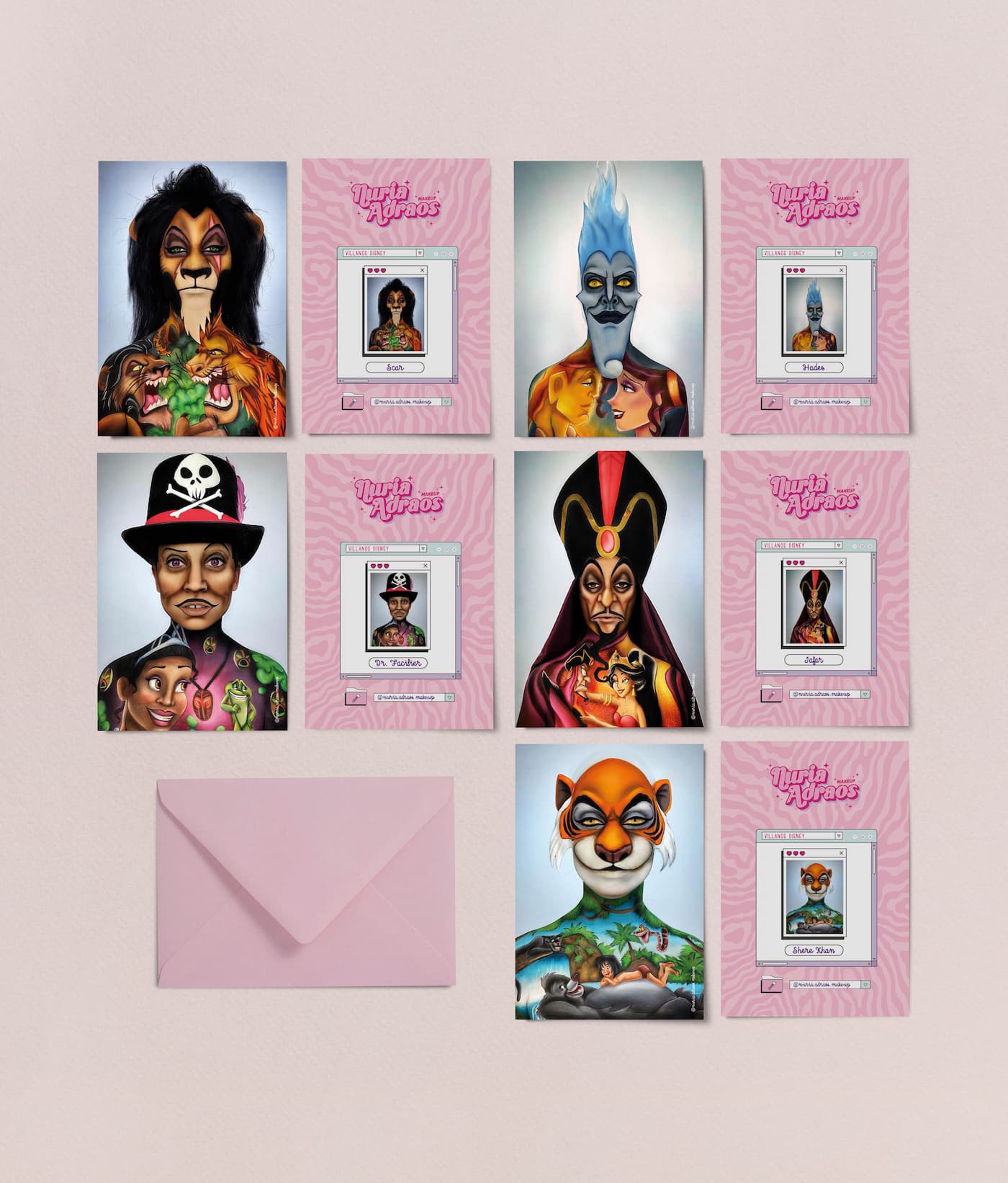 Postales Villanos