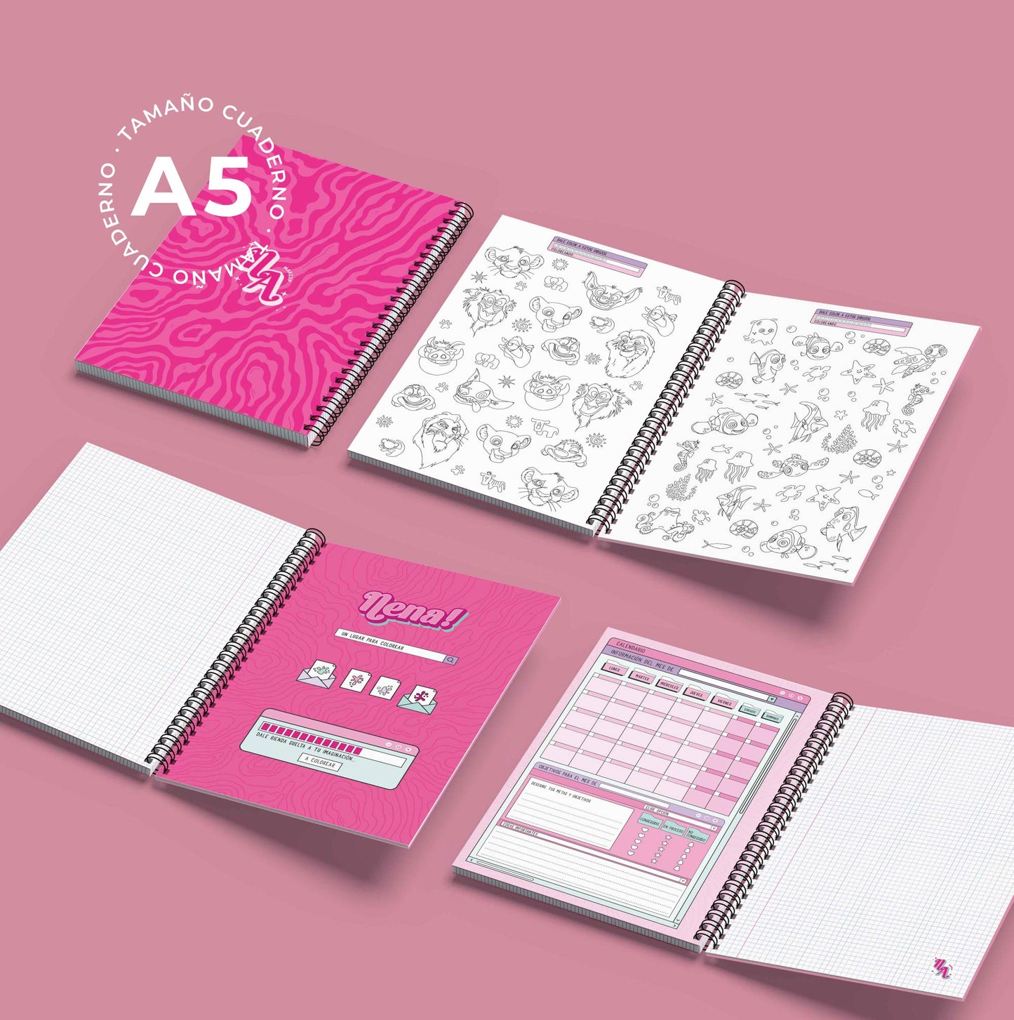 Cuaderno A5 Nuria