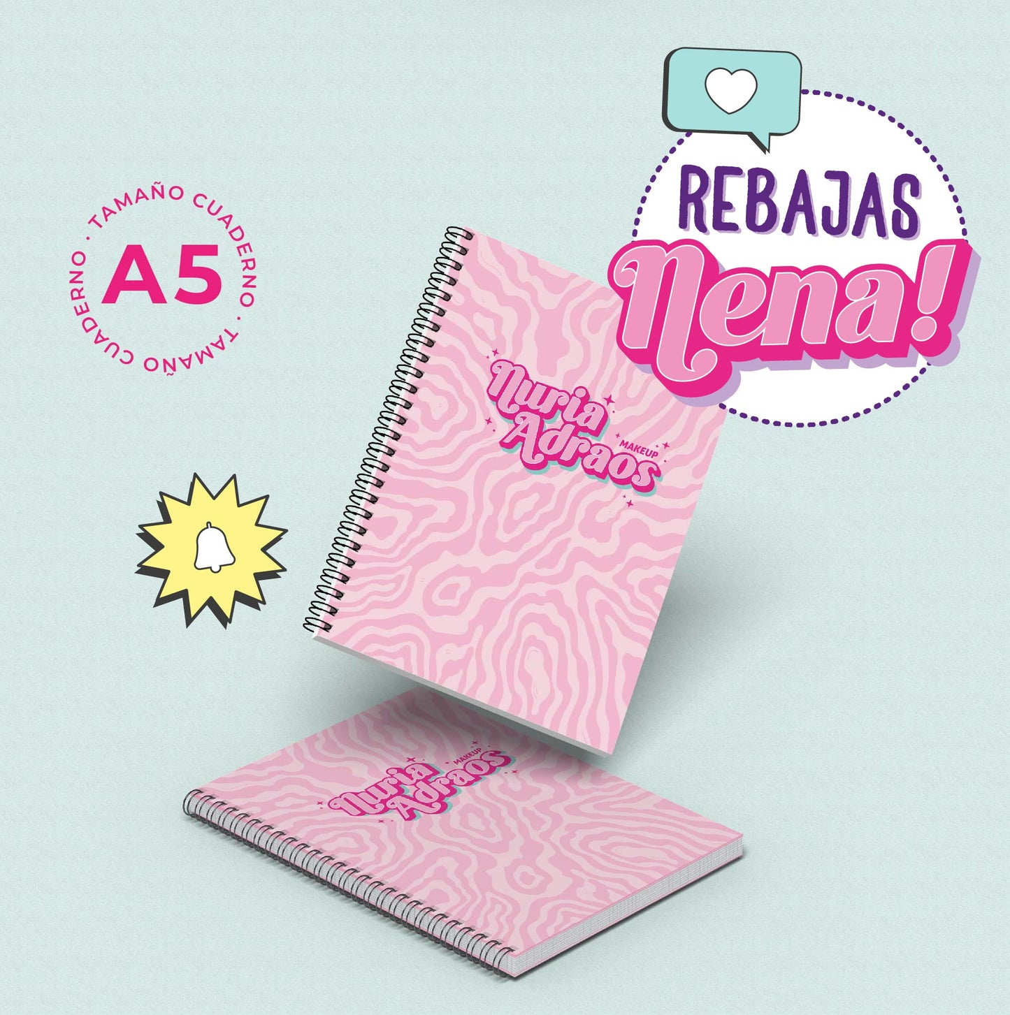 Cuaderno A5 Logo