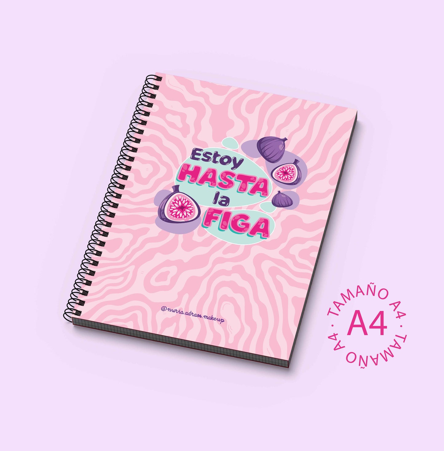 Pack Totebag Estoy Hasta la Figa + Cuaderno A4