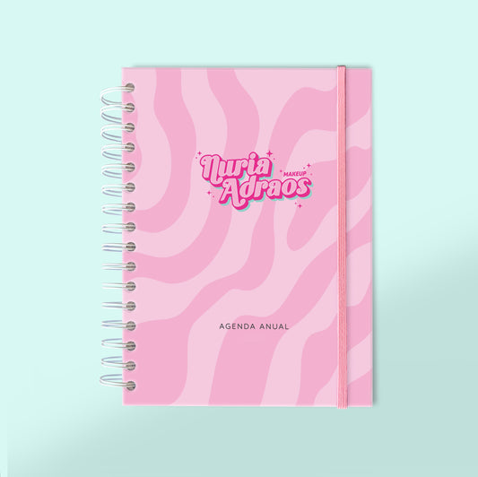 AGENDA FLEXIBLE ANUAL - ROSA