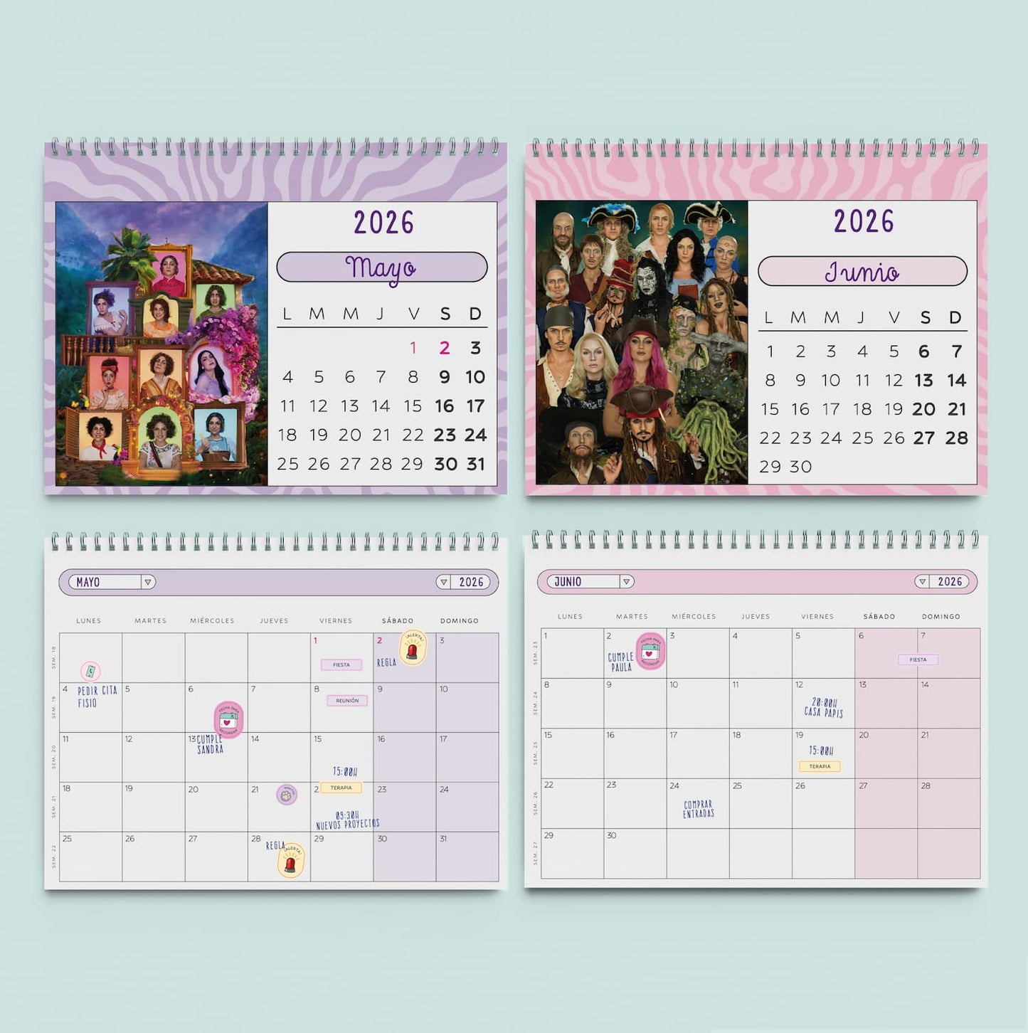 Calendario de Mesa 2026