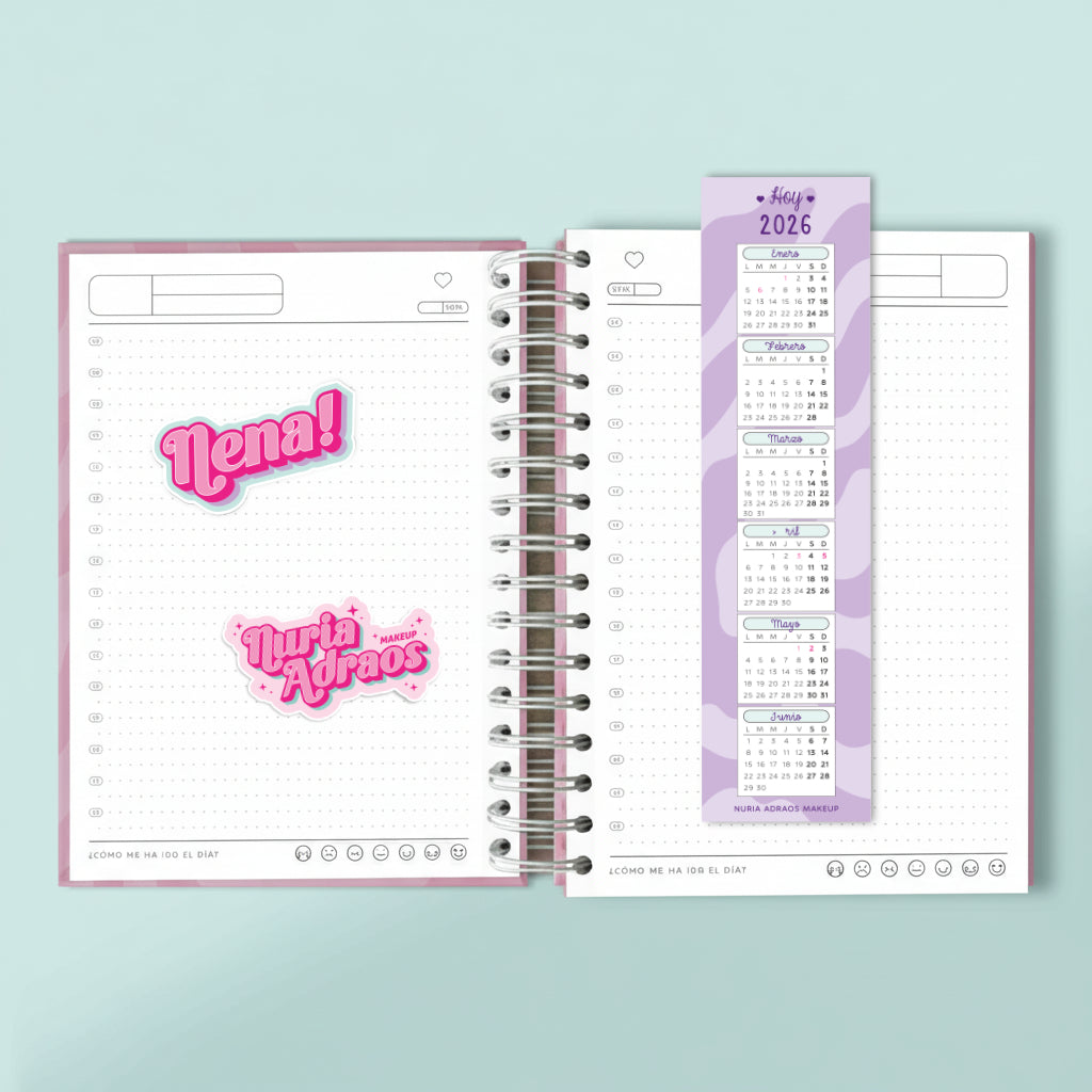 AGENDA FLEXIBLE ANUAL - ROSA