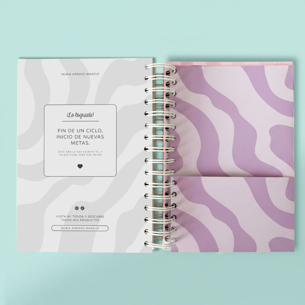 AGENDA FLEXIBLE ANUAL - ROSA