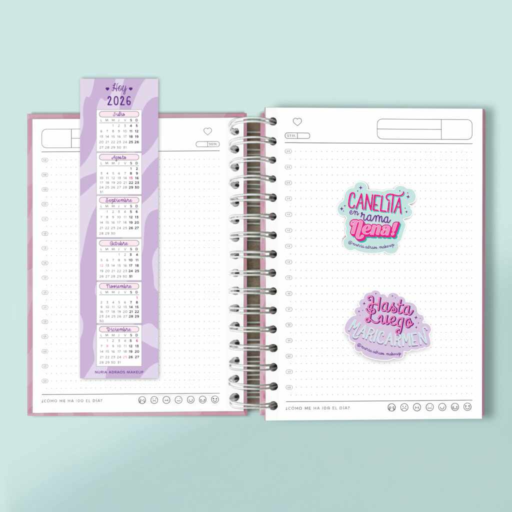 AGENDA FLEXIBLE ANUAL - ROSA