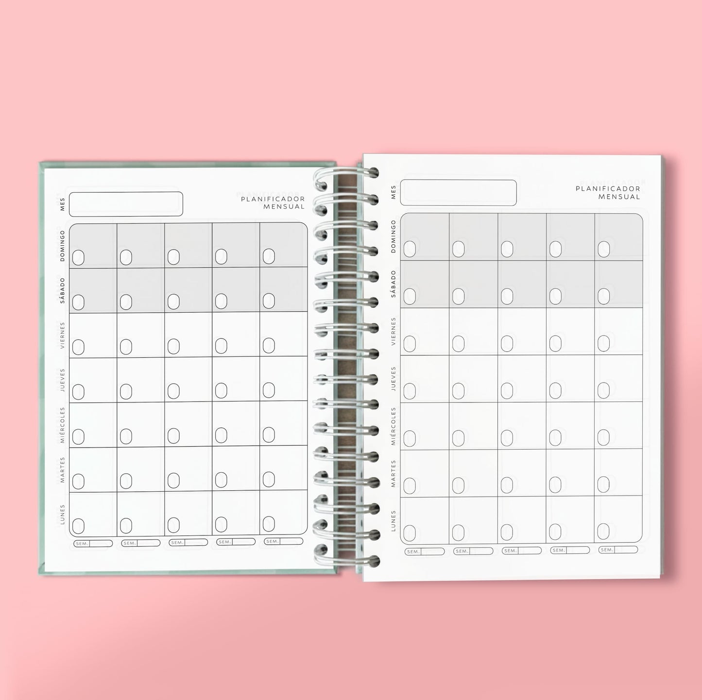 AGENDA FLEXIBLE ANUAL - AZUL