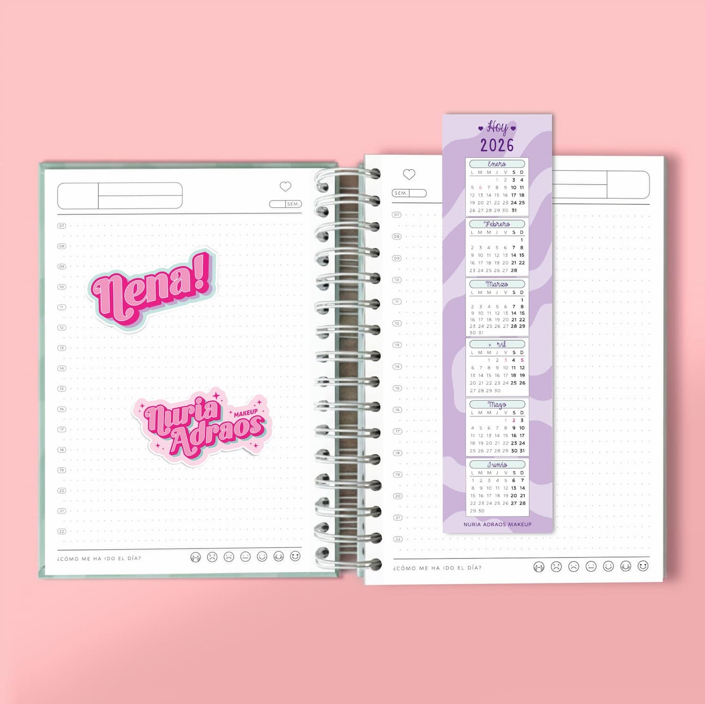 AGENDA FLEXIBLE ANUAL - AZUL