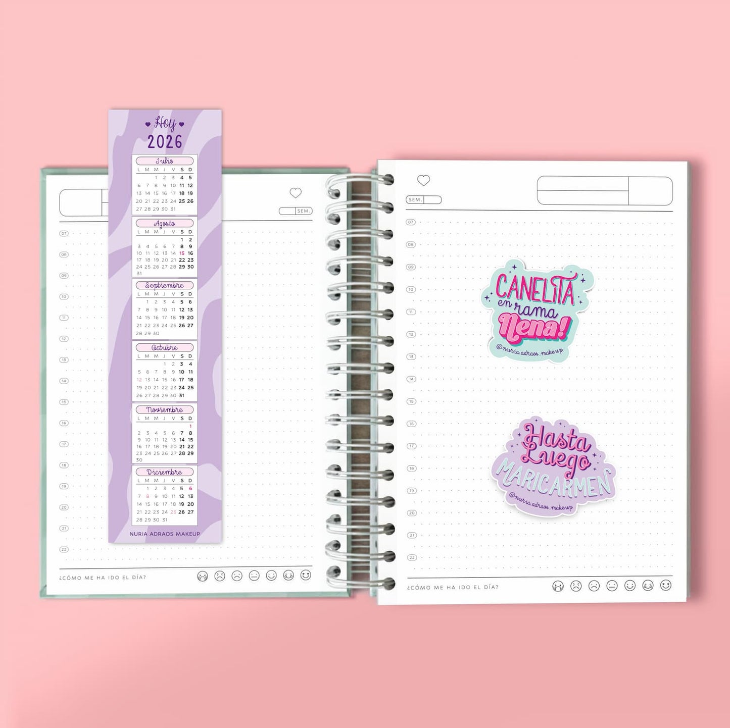 AGENDA FLEXIBLE ANUAL - AZUL