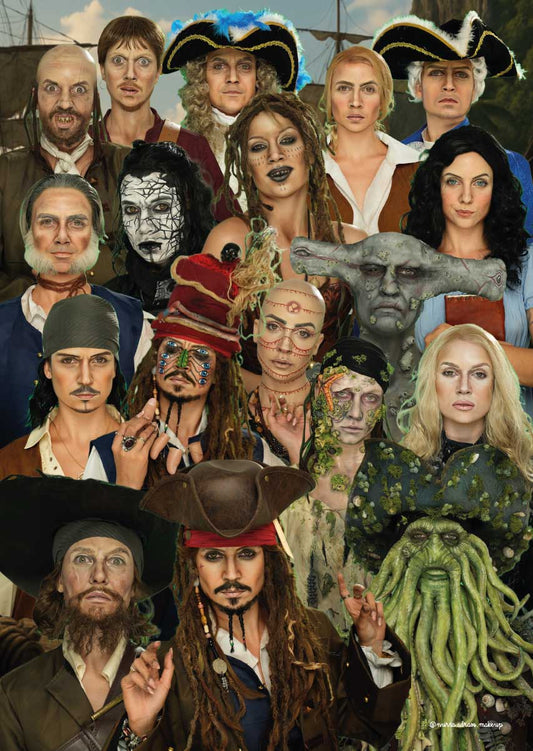 Póster Piratas del Caribe