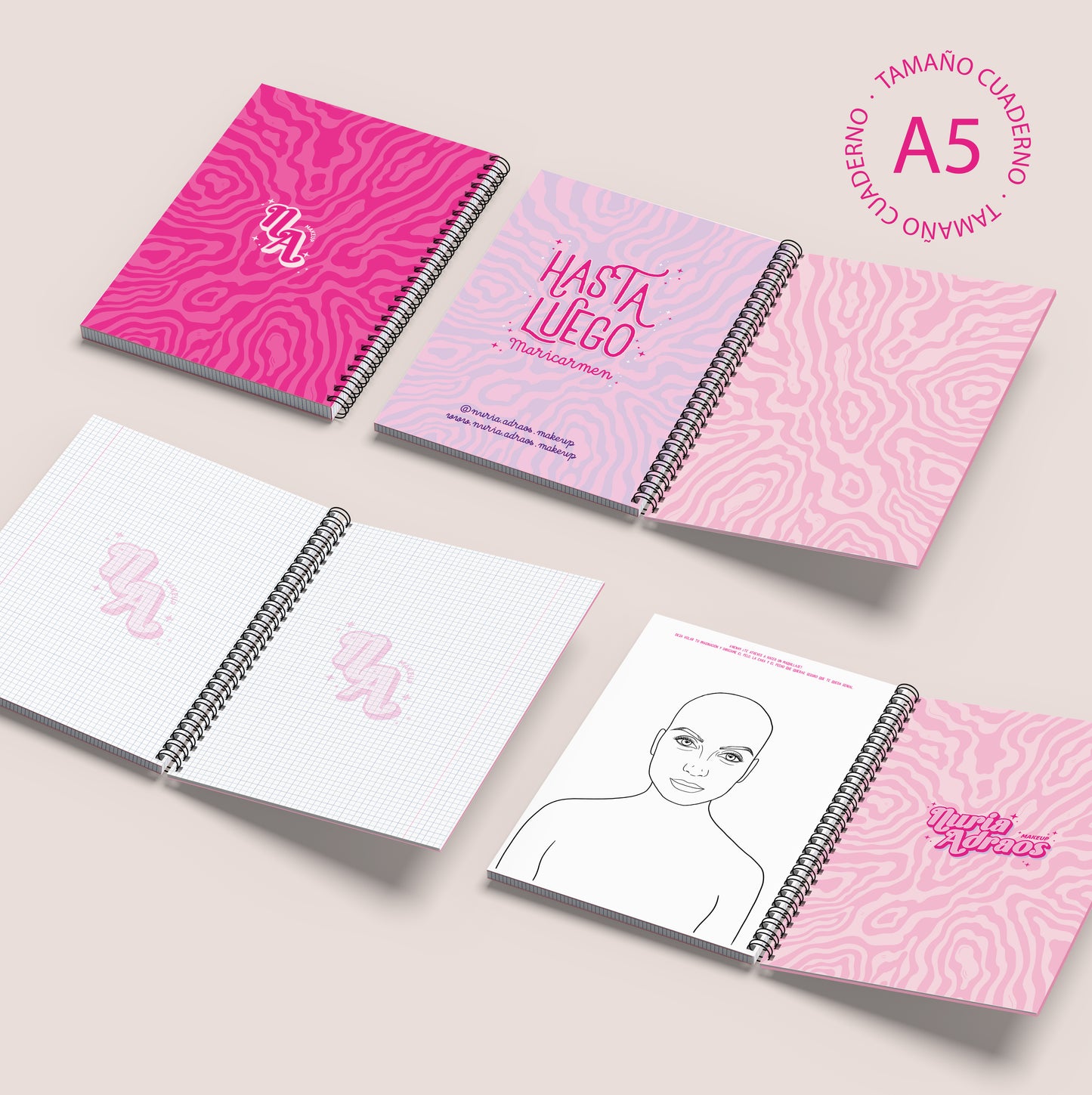 Pack Cuadernos Nuria Adraos