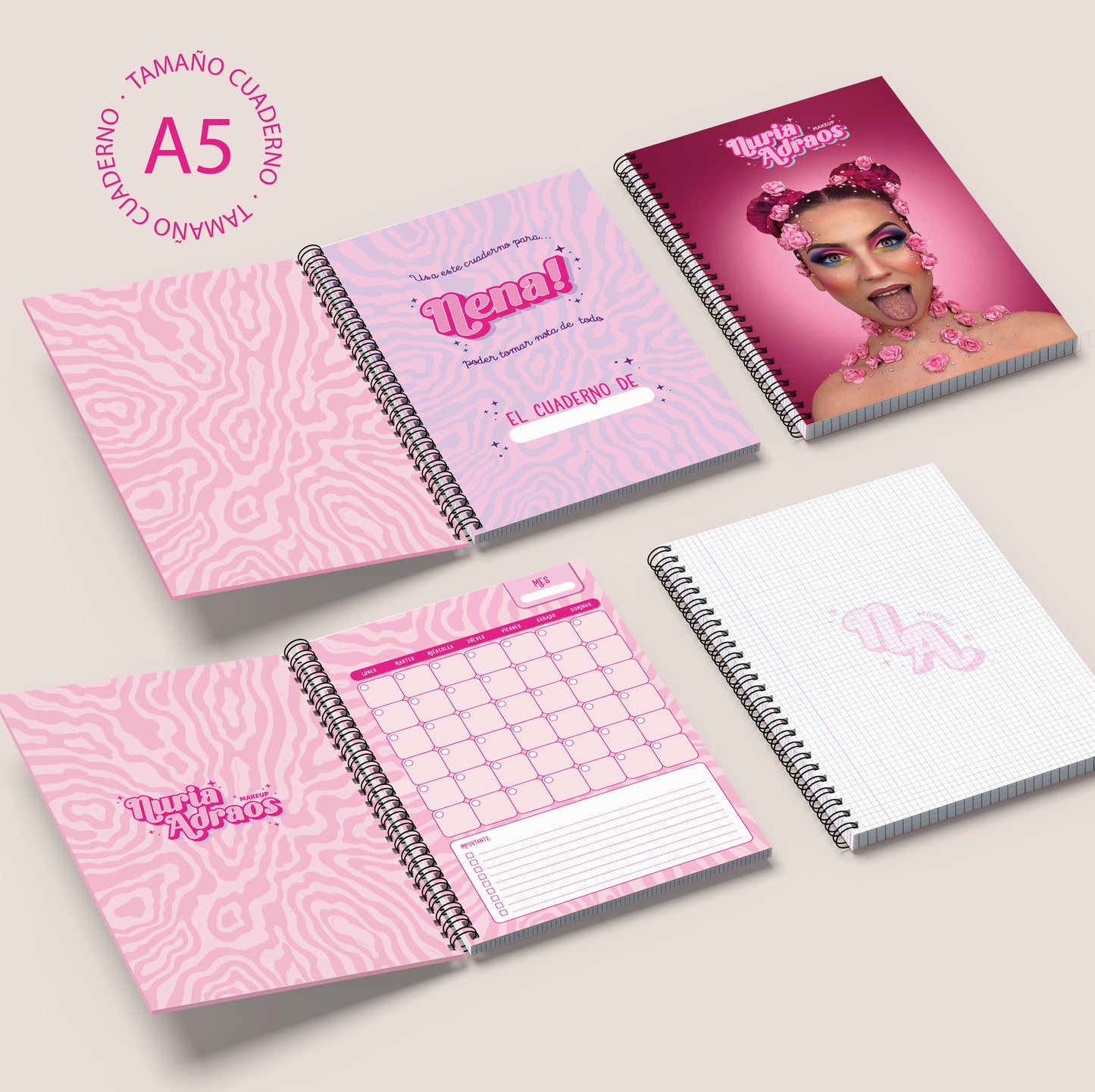 Pack Cuadernos Nuria Adraos