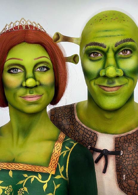 Póster Shrek & Fiona